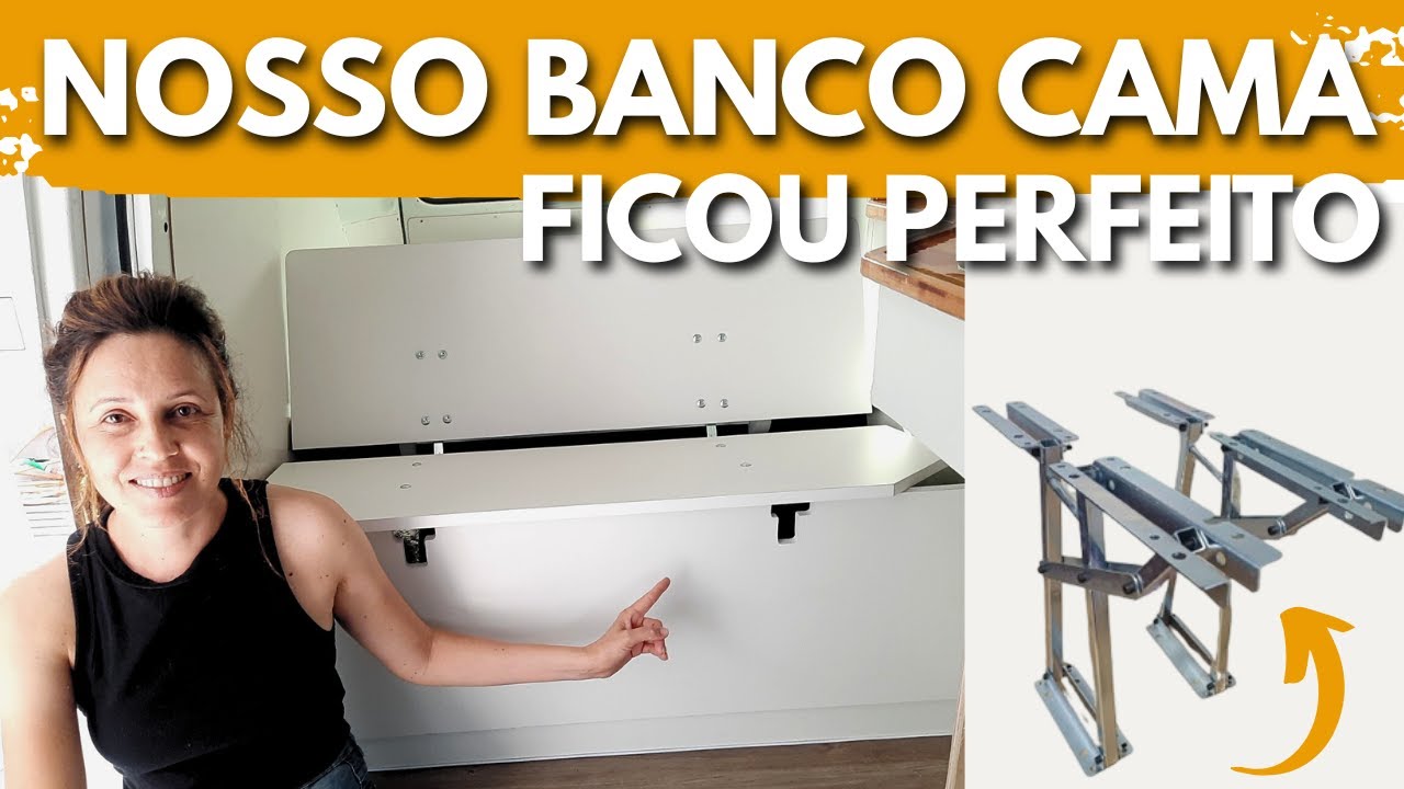 COMO MONTAR BANCO CAMA DA KOMBI HOME - ROCK AND ROLL BED