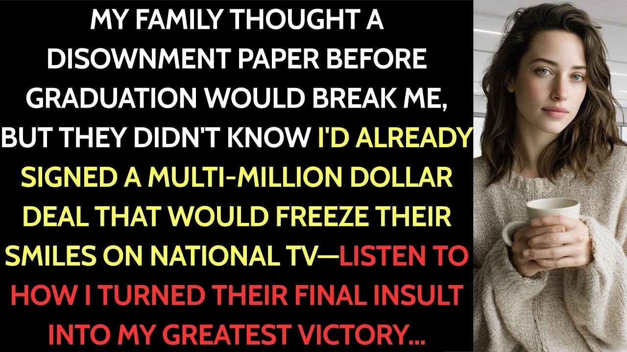 My Parents Gave Me Disownment Papers For My Graduation   Until The CEO Called My Name   They Froze