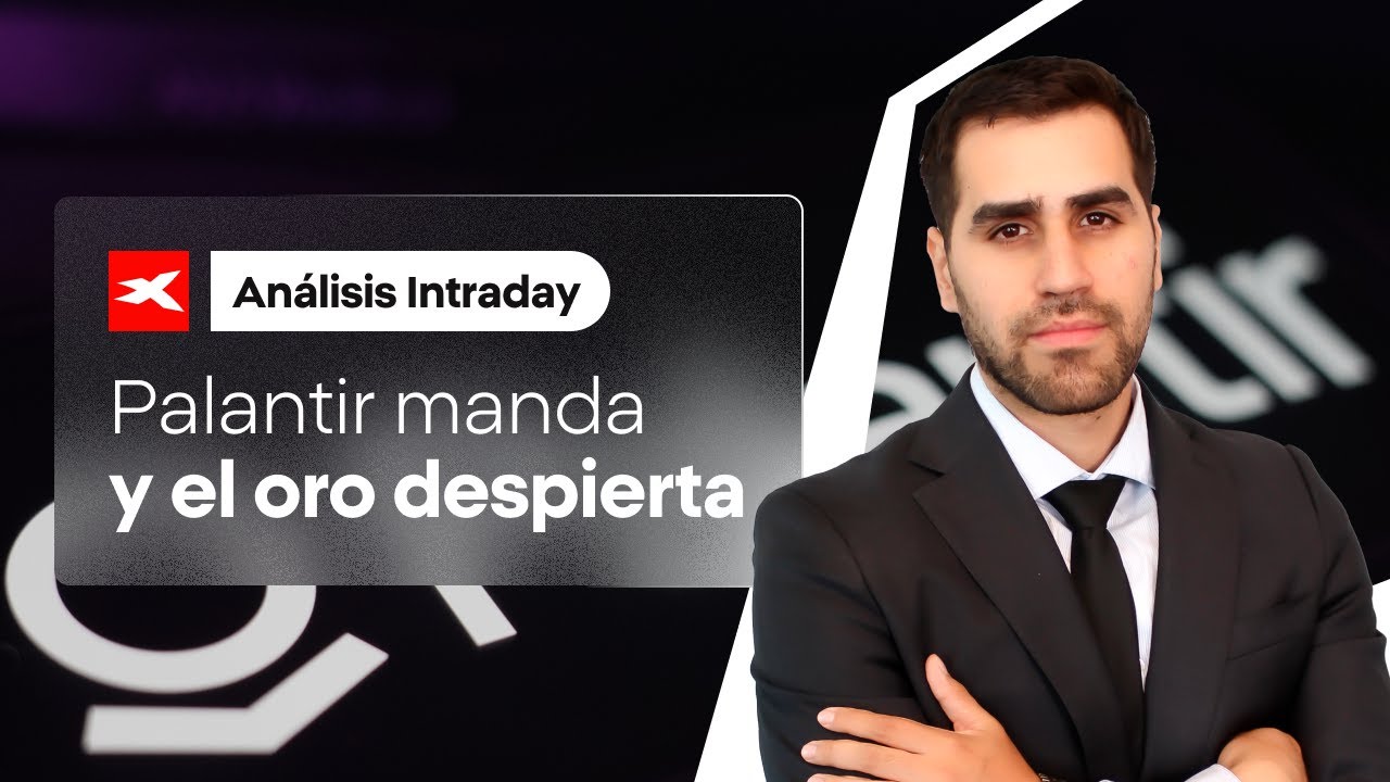 PALANTIR LIDERA a las tecnológicas y el ORO SE RECUPERA | ANÁLISIS INTRADAY | 03-02-2026