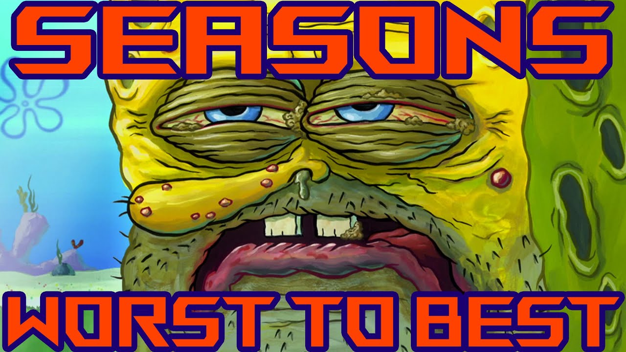 Every Spongebob SEASON From Worst to Best