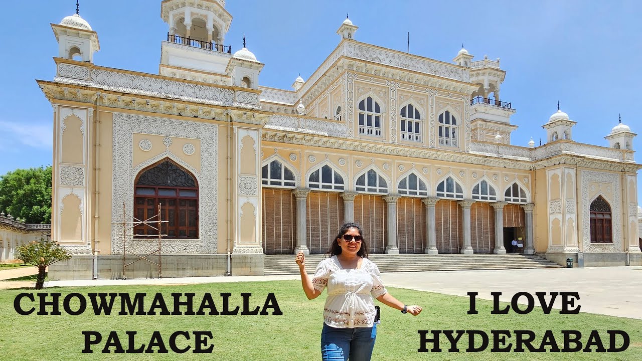 CHOWMAHALLA PALACE, HYDERABAD. The palace of Nizams of hyderabad. construction started:1750