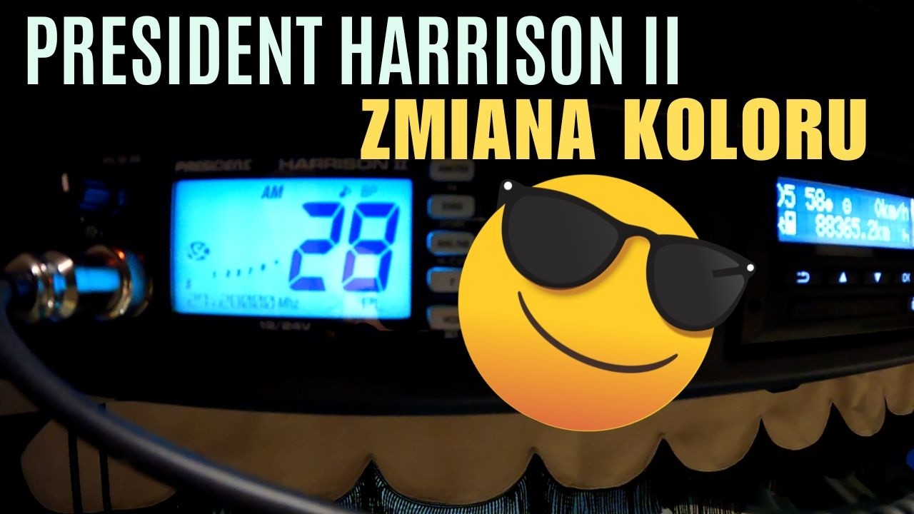 #178.6 Jak zmienić kolor w CB President Harrison II // Rozładunek w Grodzisku Mazowieckim