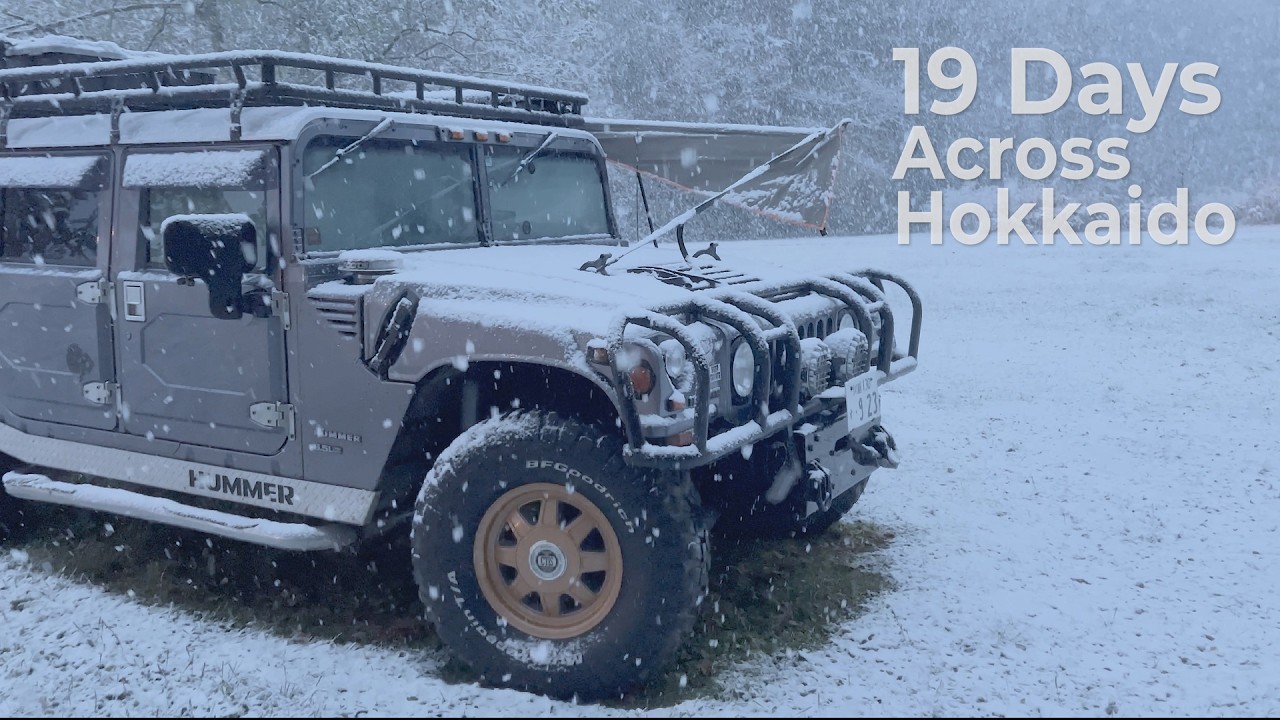 19 дней по Хоккайдо — HUMMER H1 Оверлендинг в Японии | HUMMER H1 ASMR
