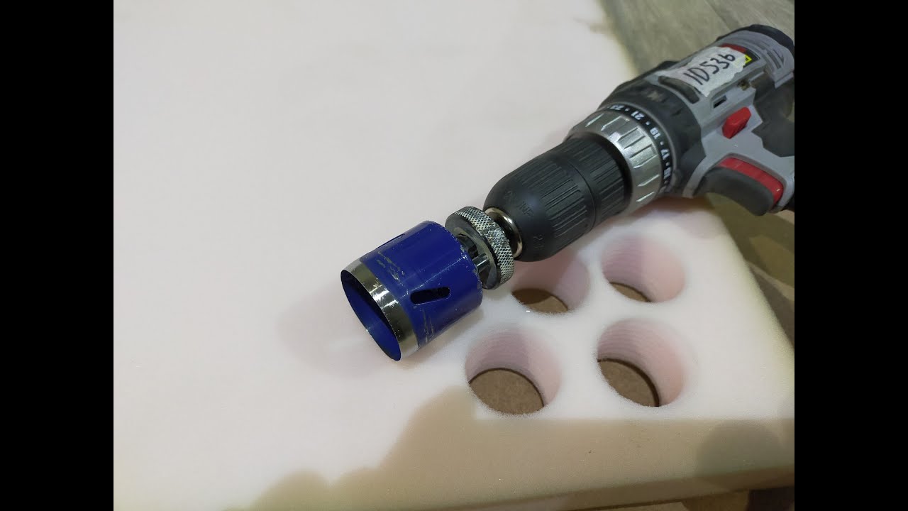 Сверло по поролону (цифенбор) за 5 минут +бонус