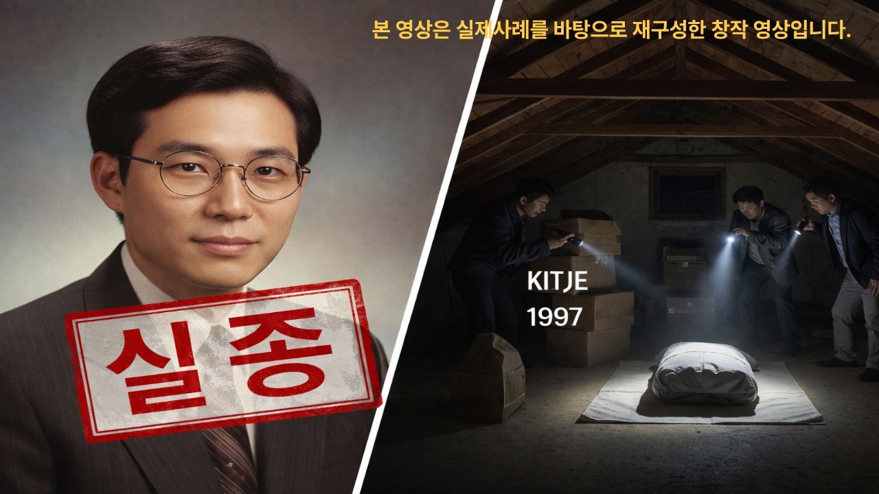 1987년 광주 하버드 사위 실종,, 10년 후 다락방에서 발견된 충격적 진