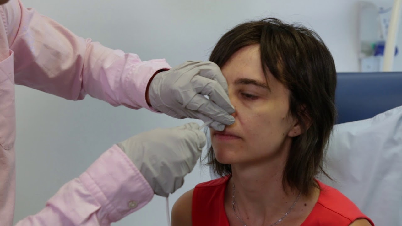 Installation du tube naso gastrique : Dr Félix Nguyen et Dre Édith Filion