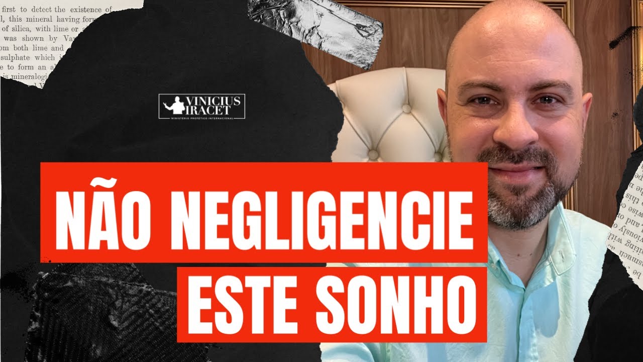 🔴NÃO ESQUEÇA ESSES SONHOS, REVELAÇÃO PODEROSA - Profeta Vinicius Iracet ( Interpretação de Sonhos )