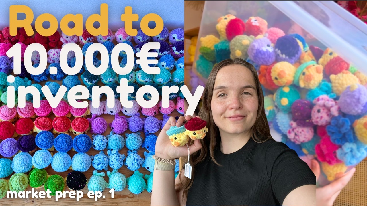 I&rsquo;m Building &euro;10,000 Worth of Crochet Inventory for Markets&hellip; 🧸