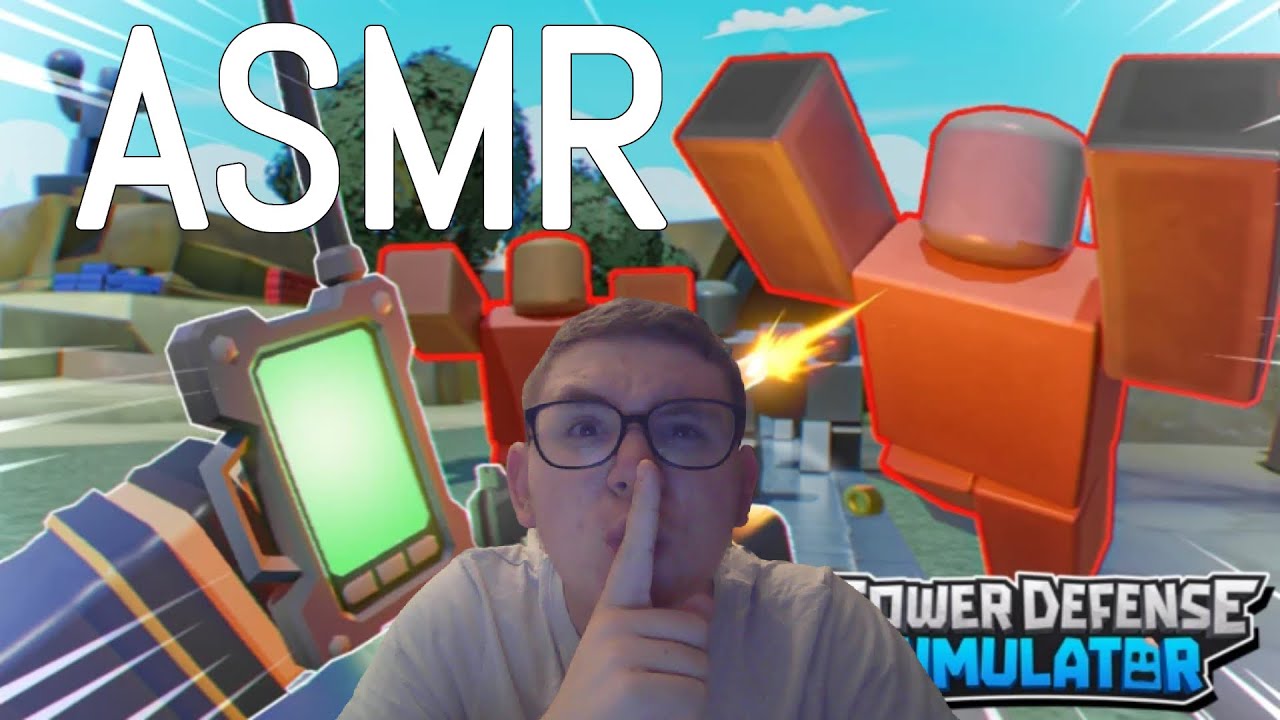 ASMR Français - GAMEPLAY ROBLOX - TOWER DEFENSE SIMMULATOR