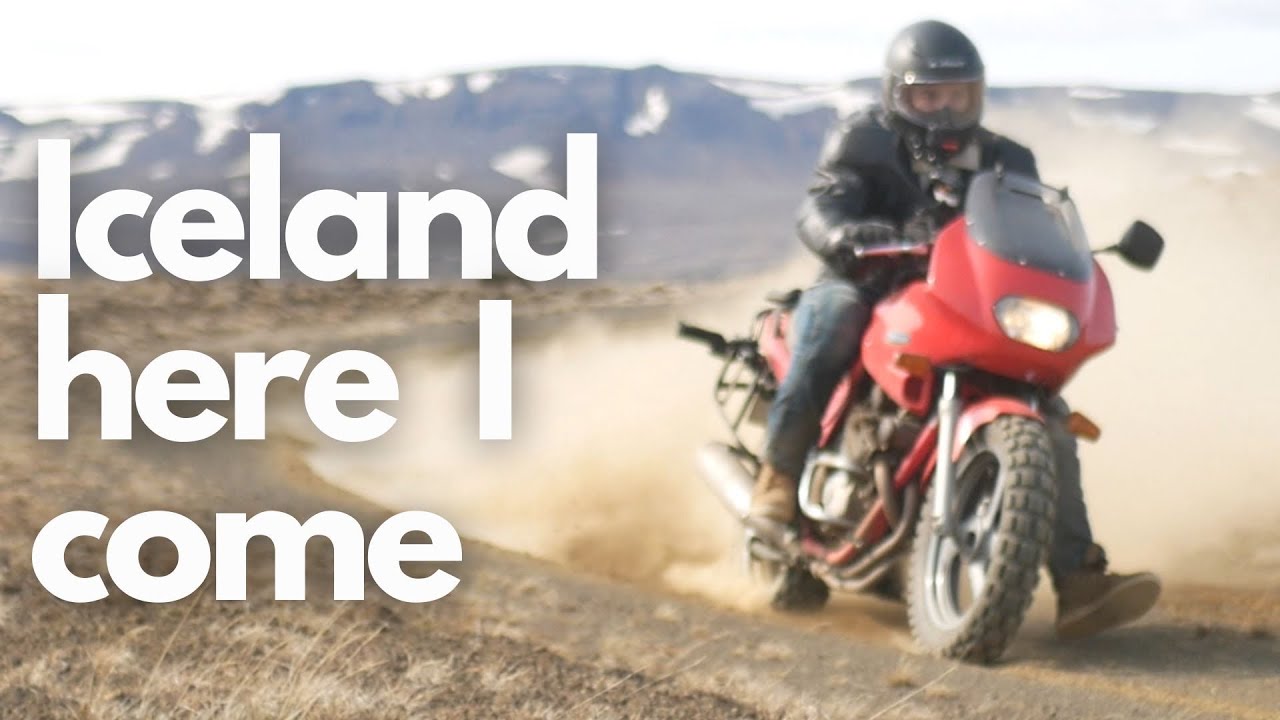 I take a 500€ Sportsbike on Offroad Tires through Iceland / Iceland Trip E.P.1 (Yamaha XJ 600)