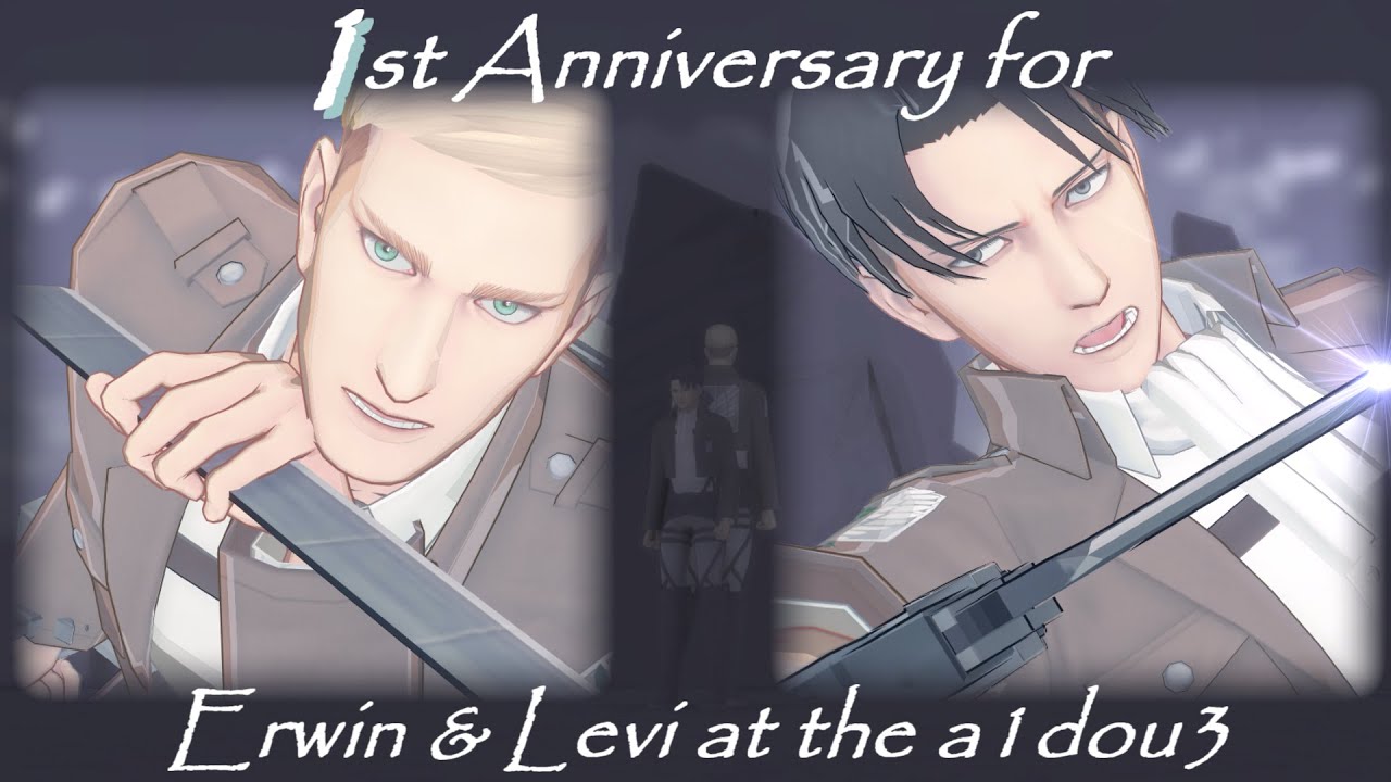 【進撃のMMD】  Euphoria（理想郷）幹部５人 で／5 Cadremen【Attack on Titans】