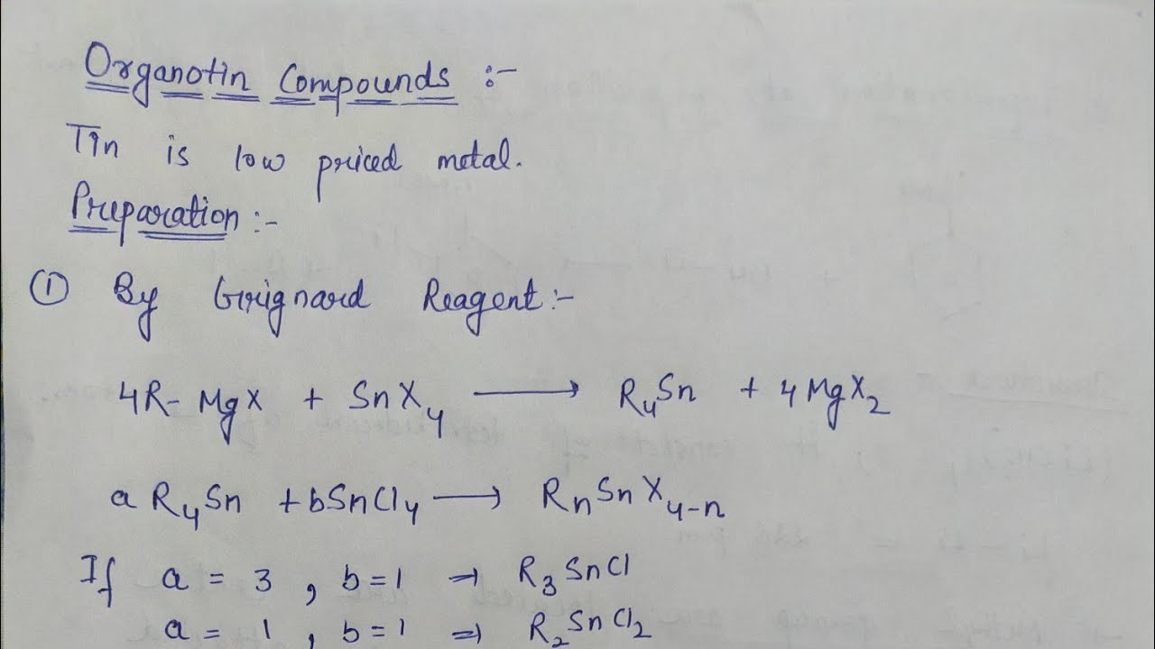 Organotin compounds