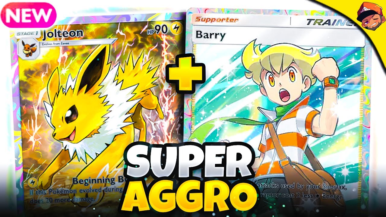 [INSANE] Jolteon Aggro Deck Wins Before Opponents Can React!