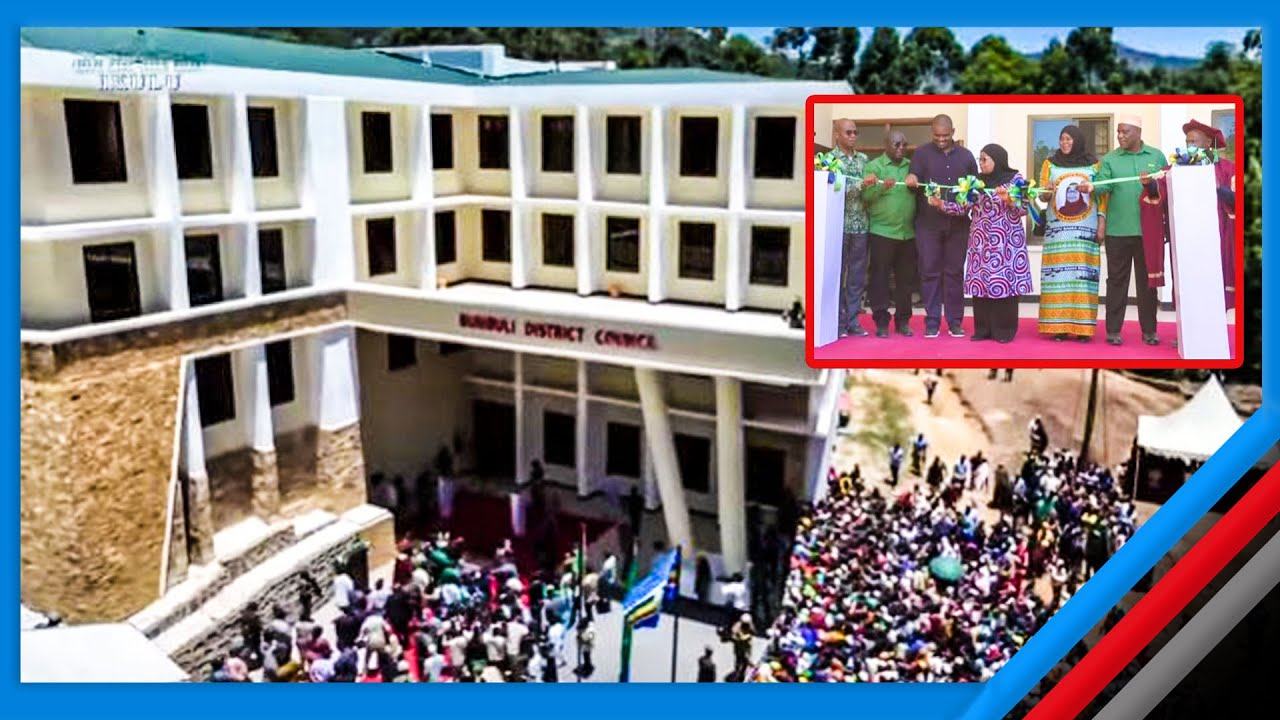 🔴#LIVE: RAIS DKT. SAMIA AKIFUNGUA JENGO LA HALMASHAURI YA BUMBULI-LUSHOTO