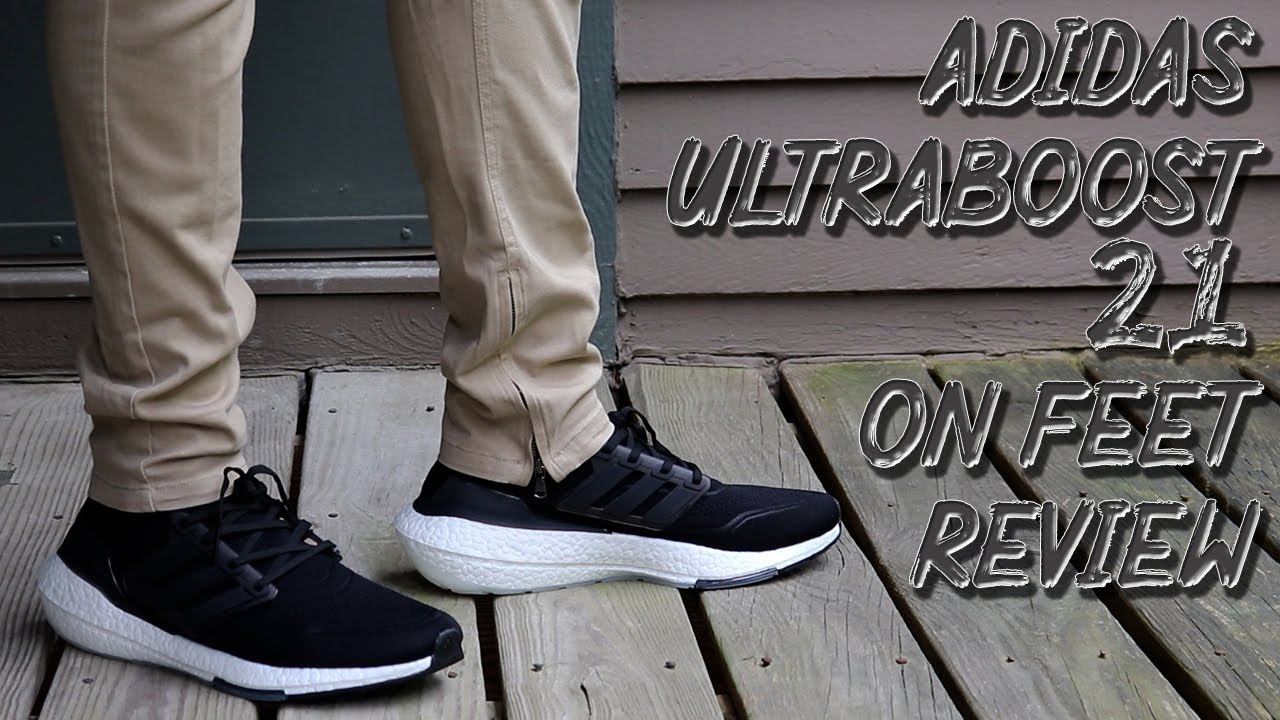 Adidas Ultraboost 21 Core Black On Feet Review