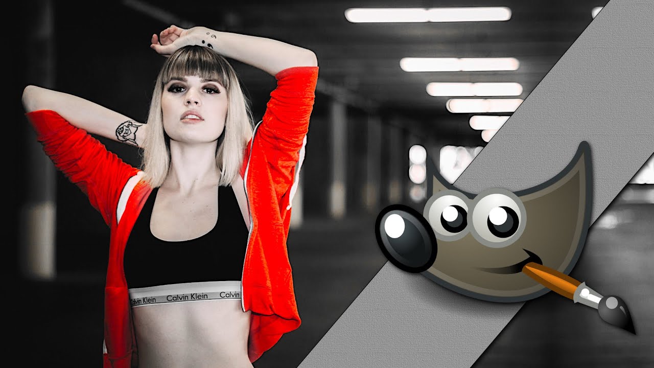 Jak zostawić jeden kolor na zdjęciu? Gimp poradnik