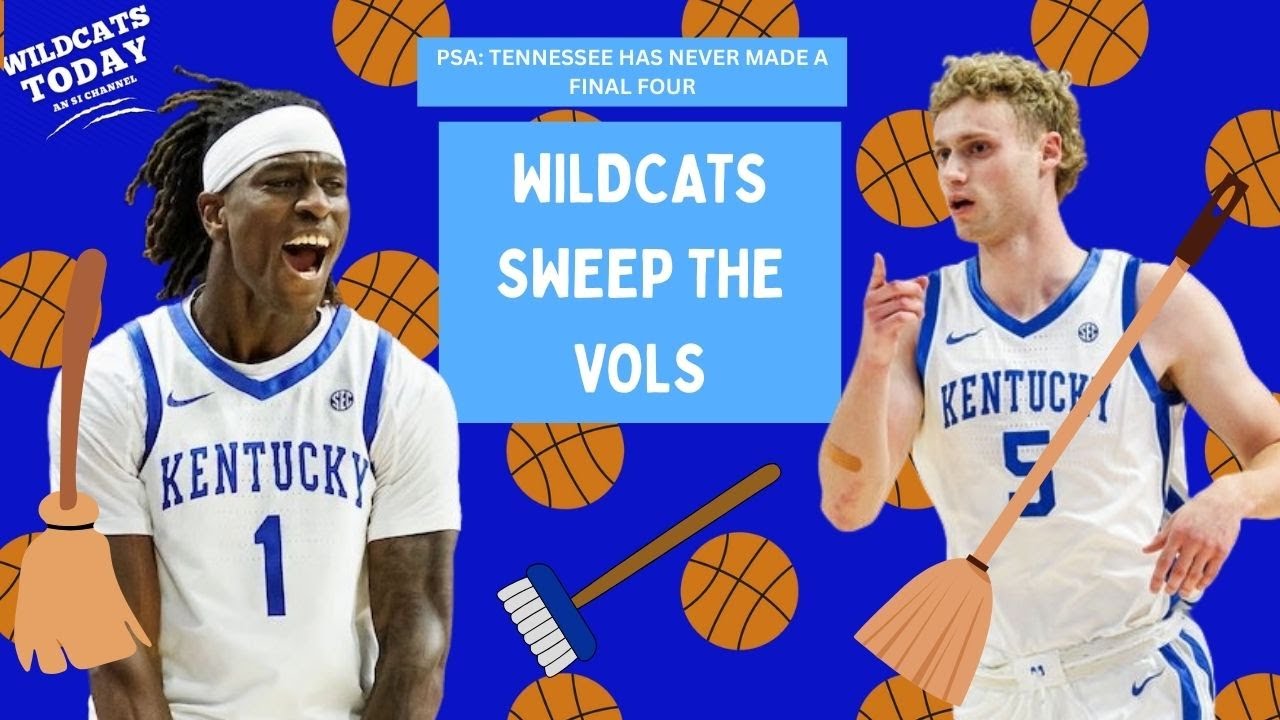 Mark Pope's Wildcats complete the sweep of the Tennessee Volunteers!