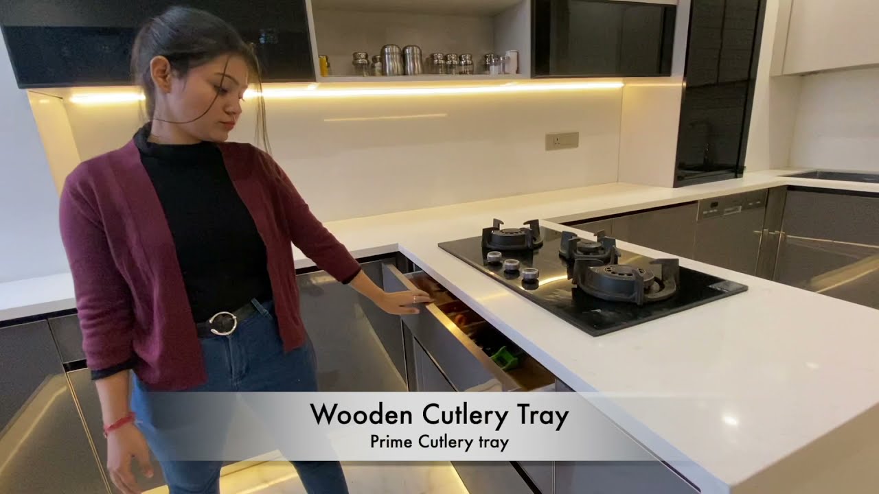 Modular Kitchen in Dwarka 2022 Acrylic ModularKitchen  #almacmodularkitchens #modularkitchennearme