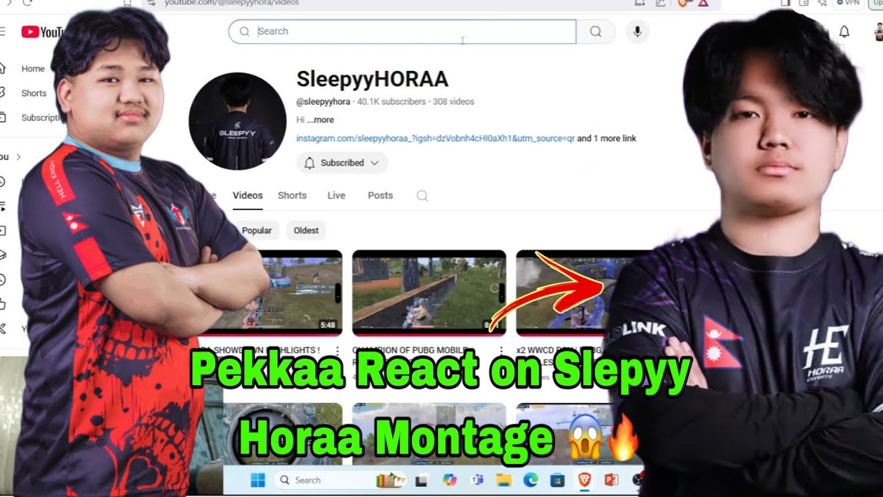 Pekka React on Sleepy Horaa Montage 😱🔥 #horaaesports #cr7horaa #SleepyHoraa #anshyt #drs