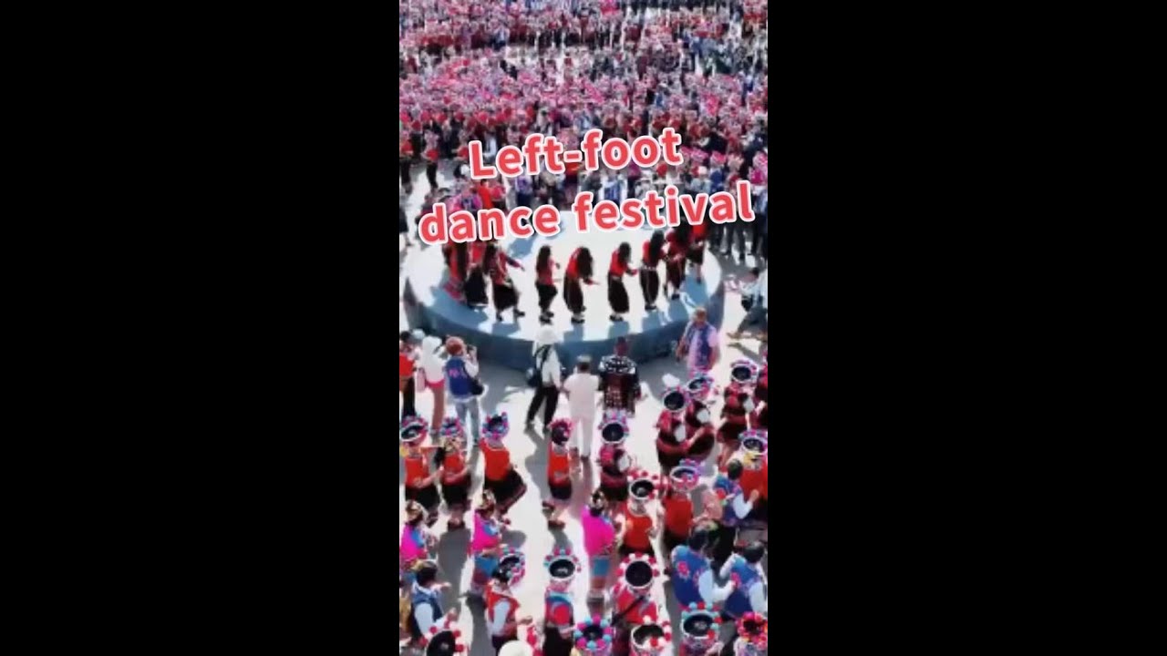 Left-foot dance festival celebrated in SW China