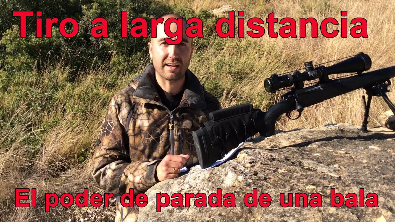 Tiro a larga distancia: por qué mata una bala