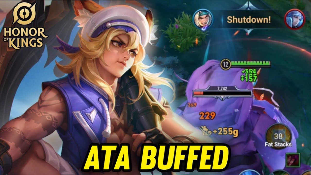 HOK : ATA BUFFED NEW PATCH - HONOR OF KINGS
