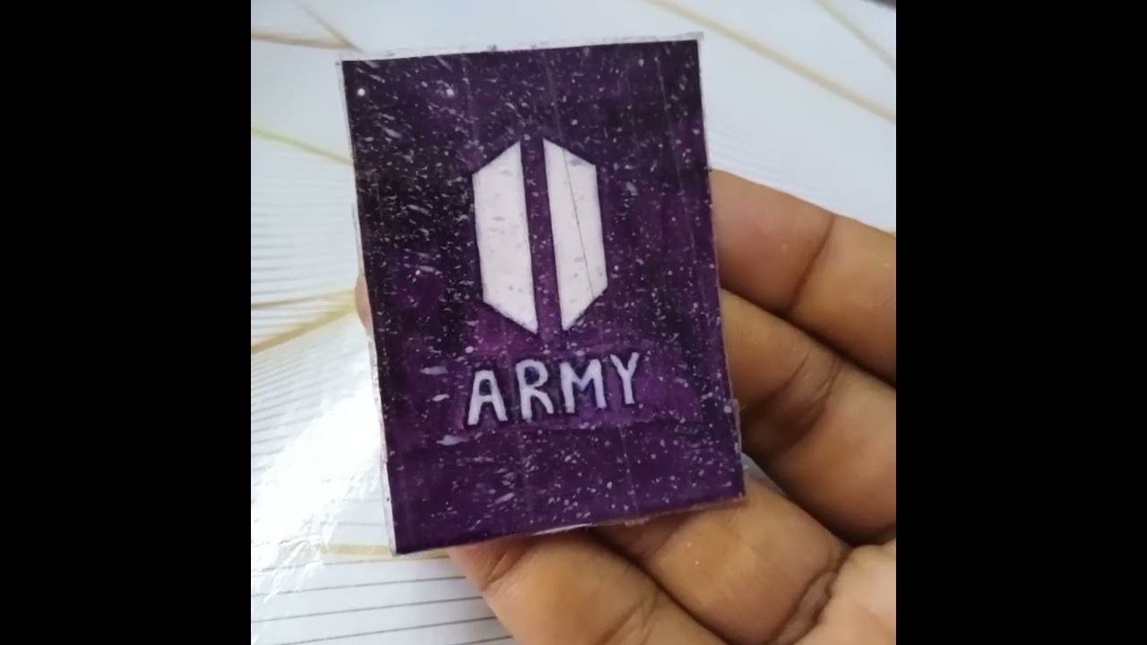 DIY BTS lomo card. Wait for next video. 