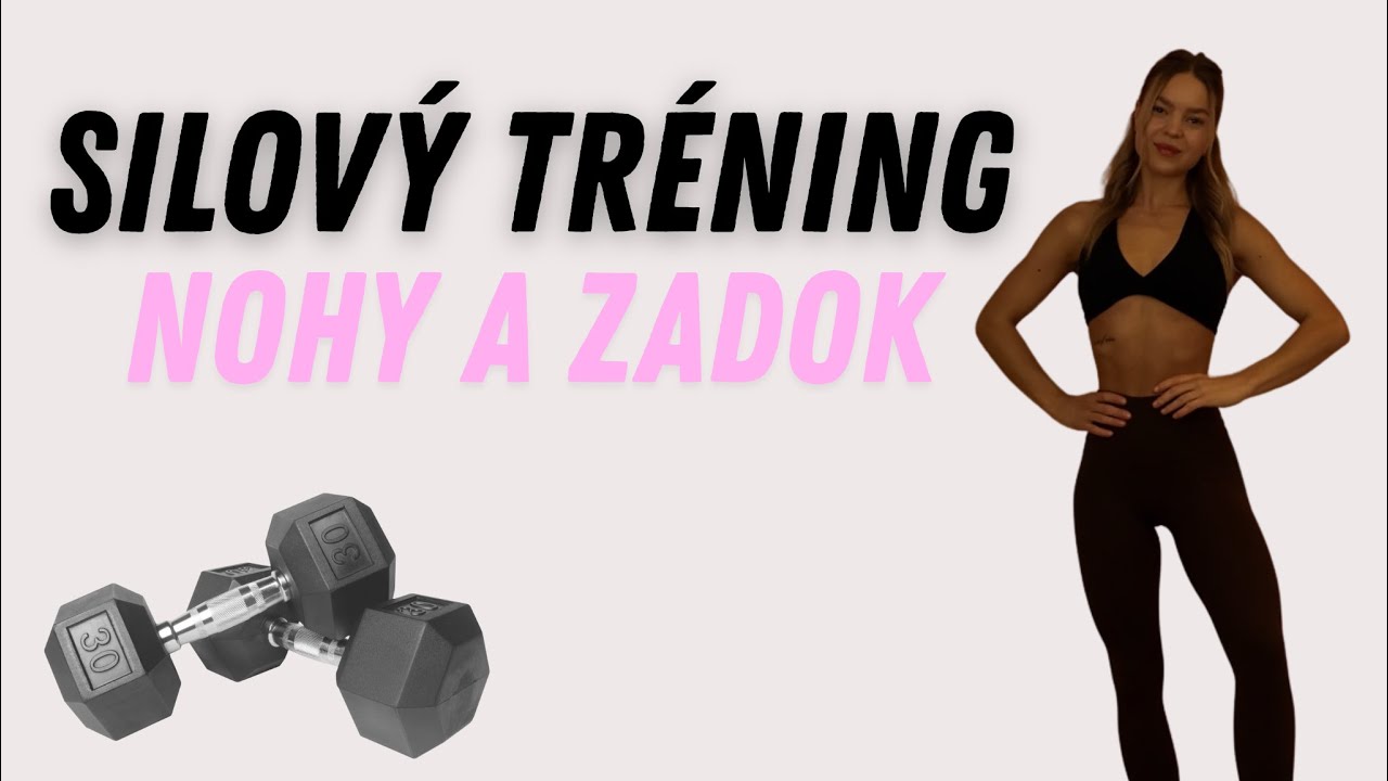 37 MIN SILOVÝ TRÉNING NA NOHY & ZADOK