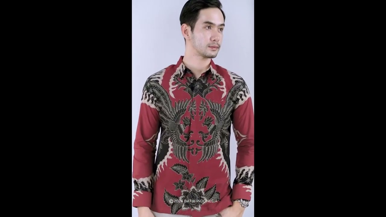 Indonesian Batik Heritage - Malahayu Slimfit Shirt with Inner Lining
