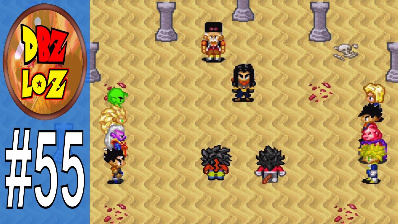 Dragon Ball Z: Legend of Z RPG Walkthrough Part 55 - Super Saiyan 4 Goku & Vegeta vs. Super 17