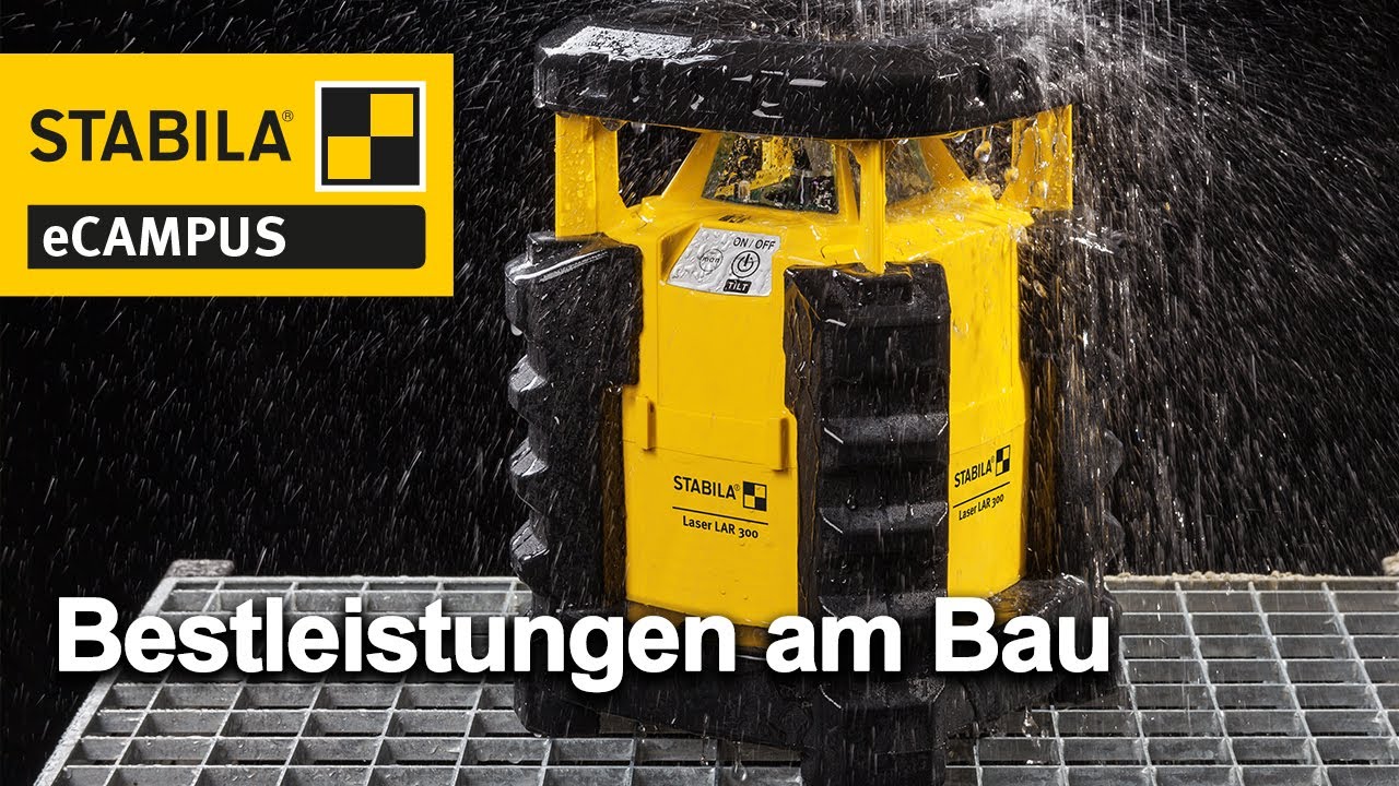 STABILA LAR 350 & LAR 300 - Protector System für dauerhafte Präzision