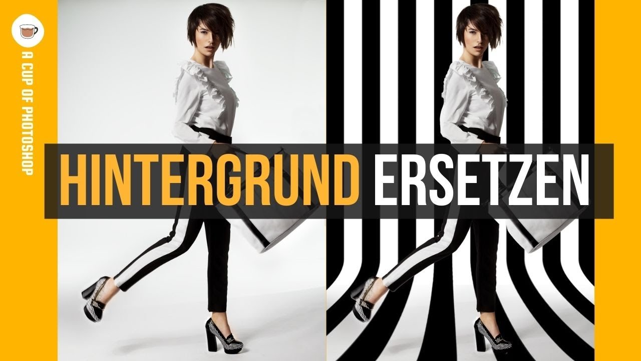 Hintergrund ersetzen 🔸 Photoshop Tutorial ( German/Deutsch )