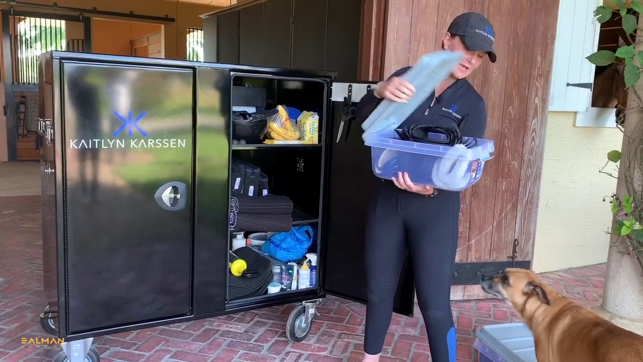 Inside Kaitlyn Karssen's Tack Locker || Dalman Jump Co.