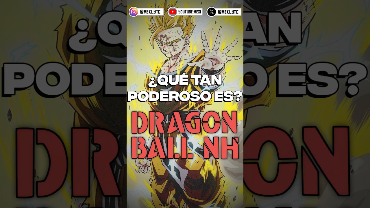¿Qué tan PODEROSO es Gohan del Futuro de DB New Hope?