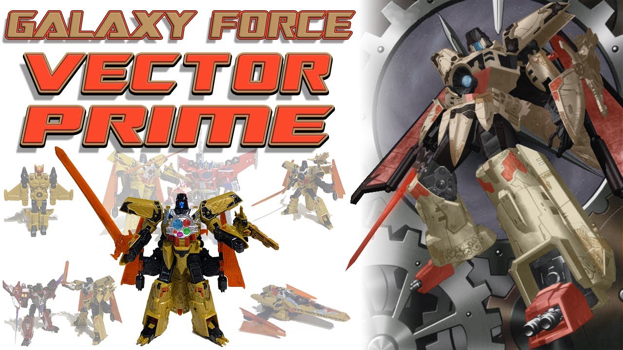 Transformers Cybertron Vector Prime Galaxy Force Version