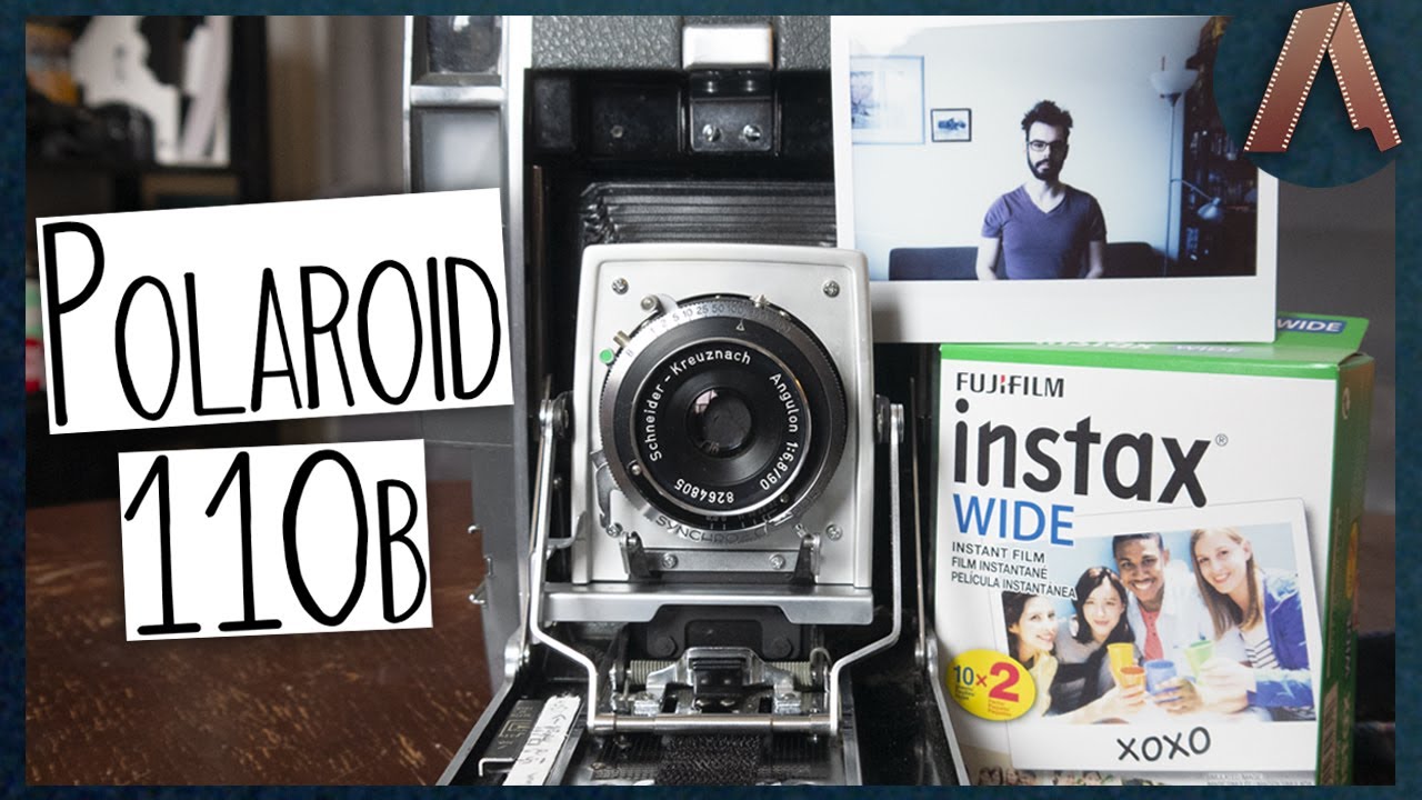 INSTAX WIDE in a 1960's Polaroid Camera