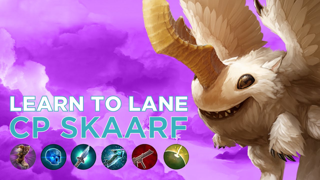 Vainglory - Learn To Lane: CP Skaarf Gameplay (Update 1.21)