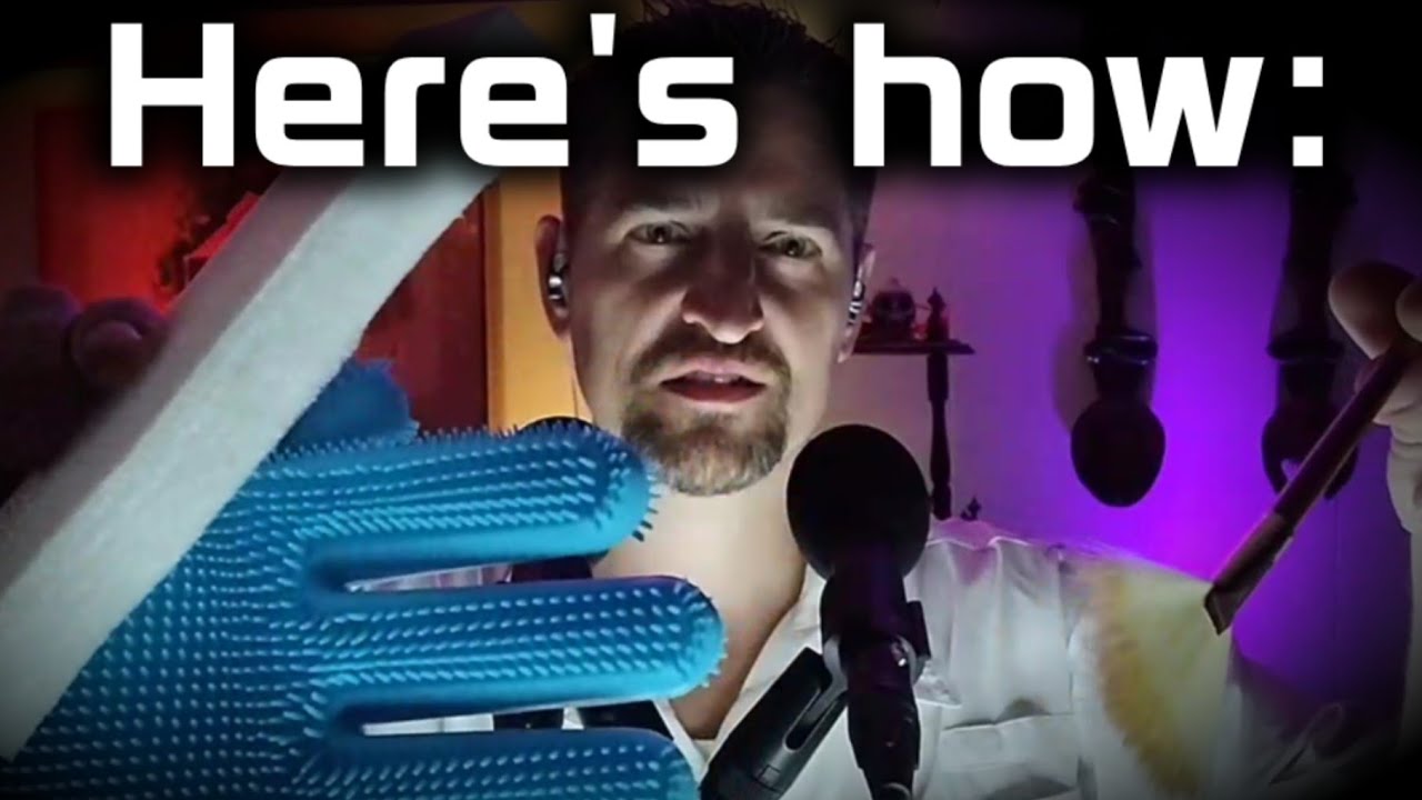 How to Make ASMR that Cures Tingle Immunity (Sharing my methods) #Relaxing
