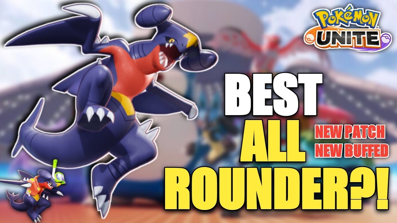 BEST ALL ROUNDER WITH INSANE CRIT DAMAGE | BUFFED GARCHOMP GAMEPLAY | POK&Eacute;MON UNITE