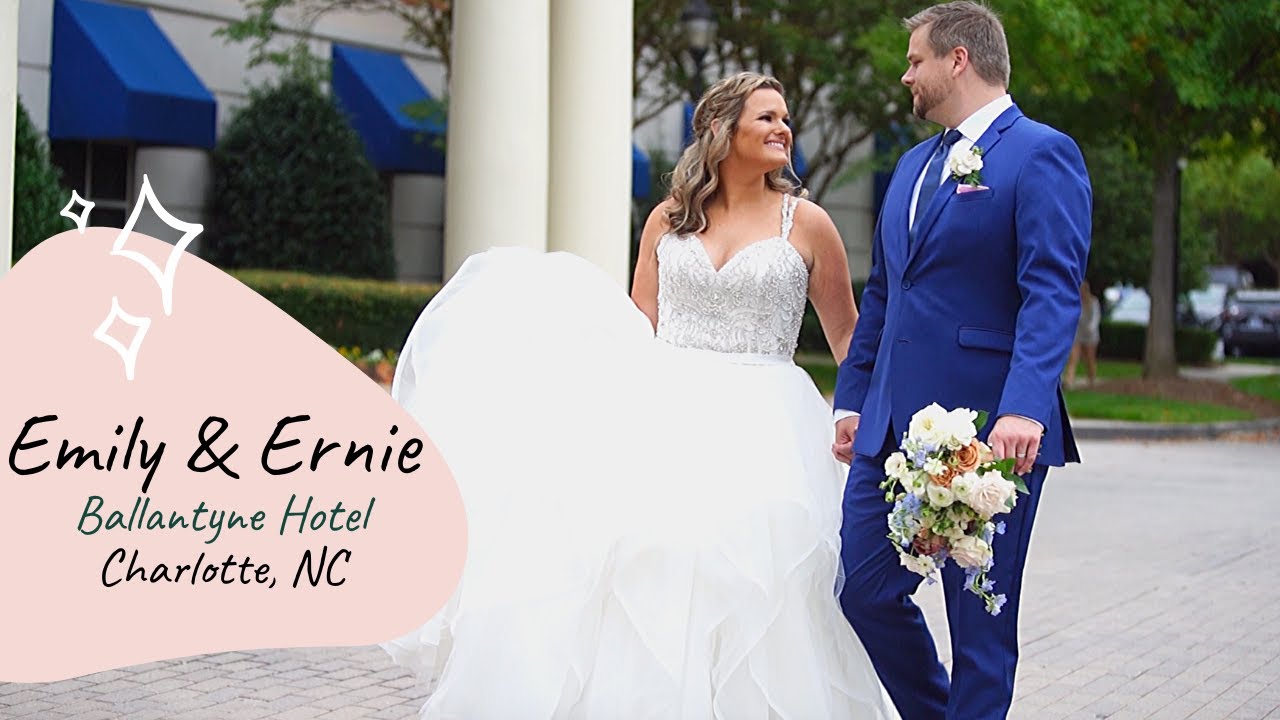 Emily & Ernie's GORGEOUS Charlotte, NC Wedding @ The Ballantyne Hotel!!!