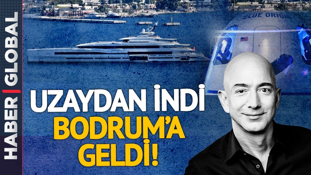 Bill Gates'in Ardından Jeff Bezos da Bodrum'a Geldi