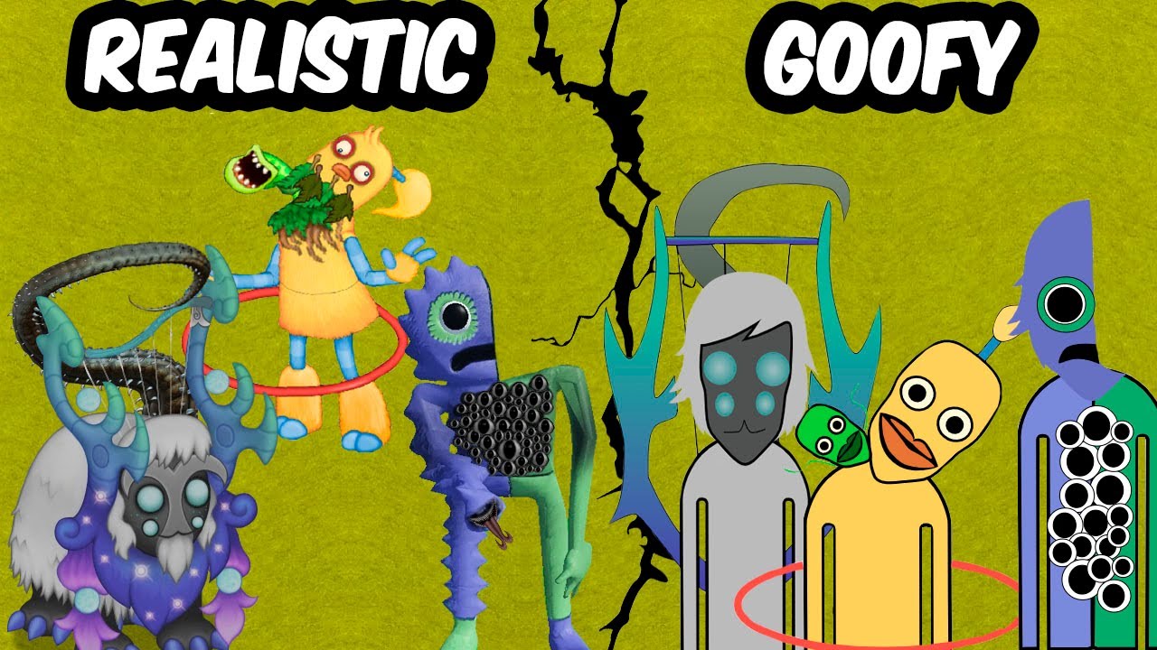 MonsterBox DEMENTED DREAM ISLAND with EPIC WOOLABEE, HOOLA, BITTERGIGGLE | MSM TLL Incredibox