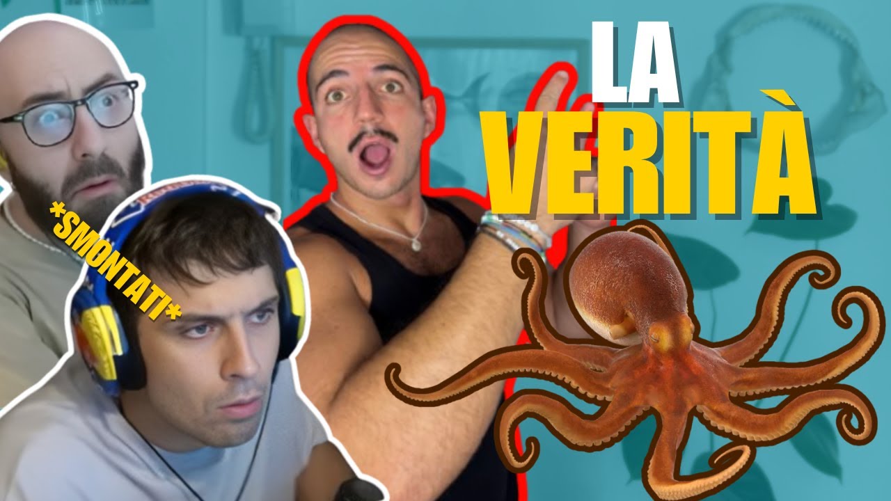 Biologo marino SMONTA la reaction di Blur e Marza sul polpo