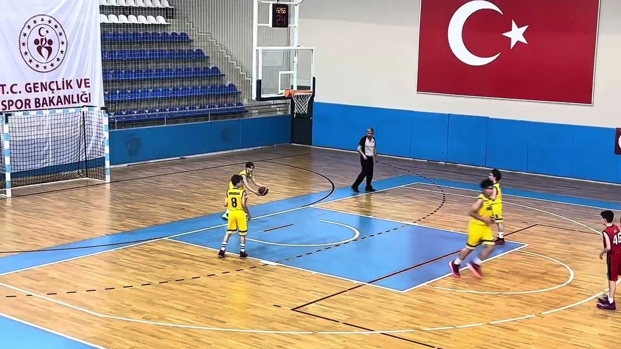 U12 Erkekler Vizyon Akademi vs Kocaeli Gelişim Son Çeyrek