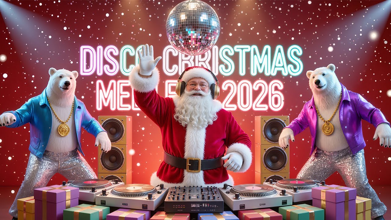 Disco Christmas Medley 2026 🎧 Ultimate Xmas Disco Remix – Nonstop Holiday Playlist