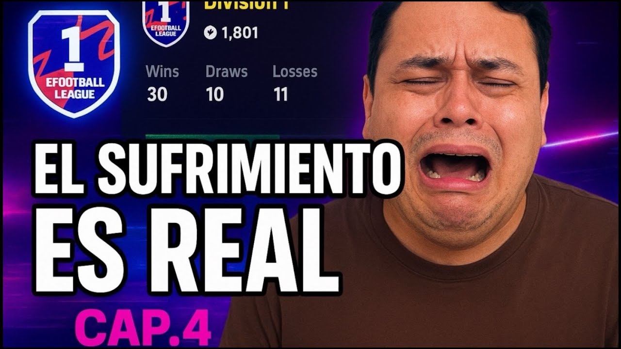 Jamás pensé que costara tanto subir a Primera División en Efootball 😰|Cap. 4