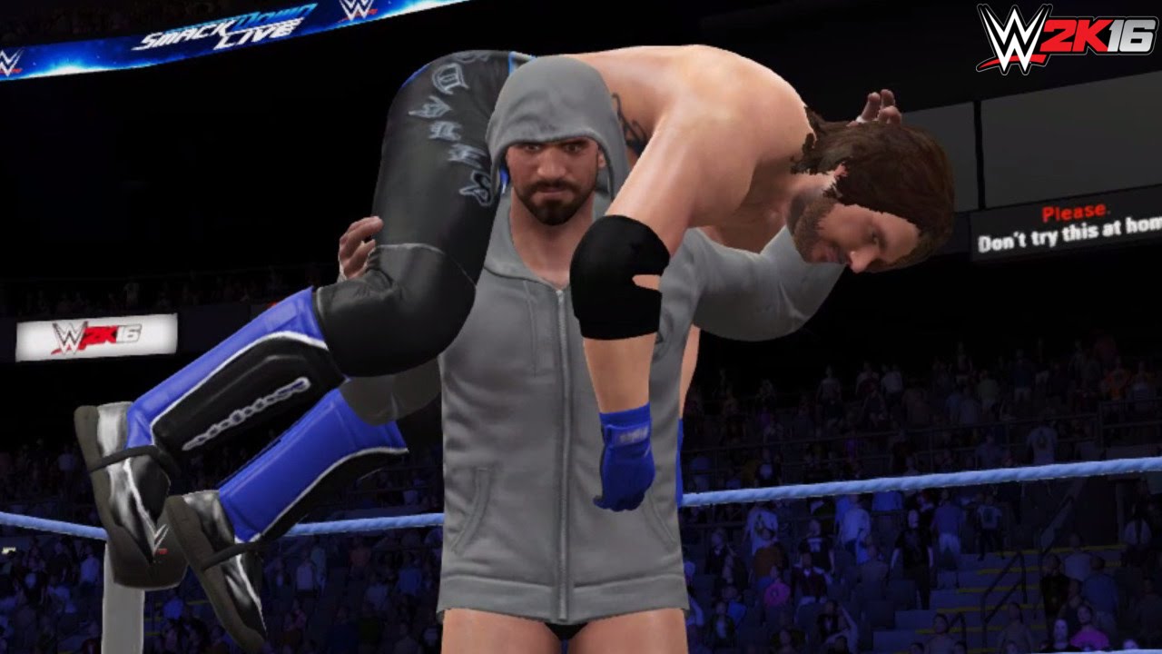 WWE Dream Returns: CM Punk returns & confronts AJ Styles (WWE 2K16-2K15 PC Mods)