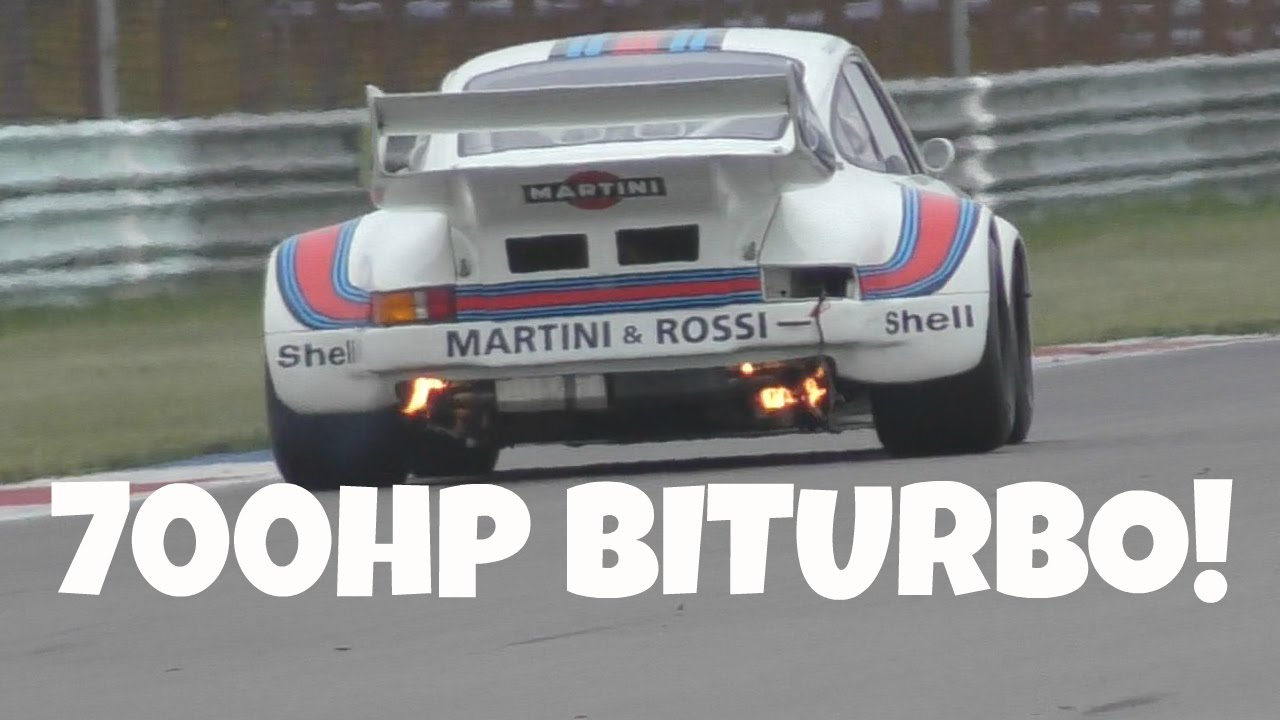 700HP Porsche 935.5-HUGE Flames & Sounds!