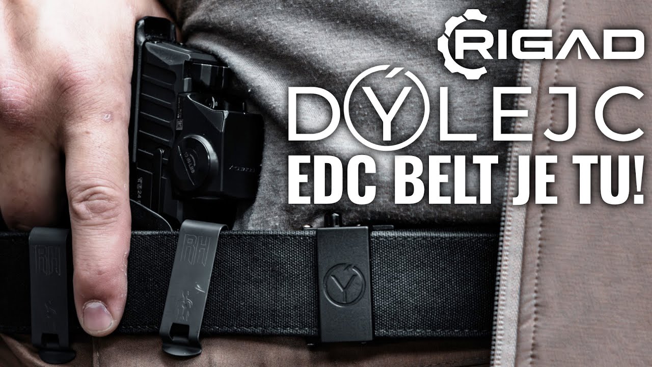 DÝLEJC: Je tohle nejlepší opasek pro EDC CCW - každodenní nošení zbraně? Rigad