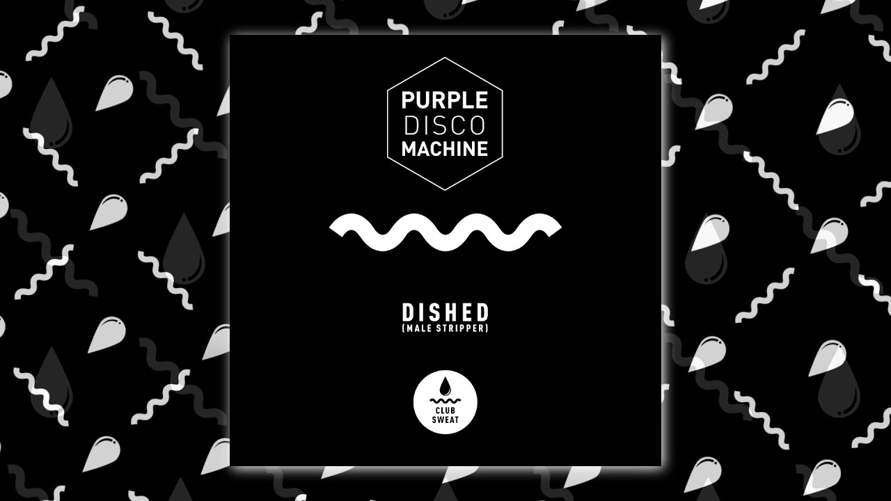 Purple Disco Machine - Dished (Male Stripper)